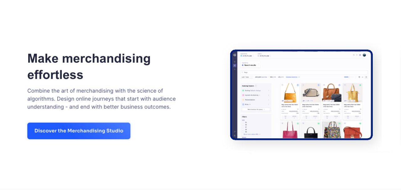 grow through AI search Algolia