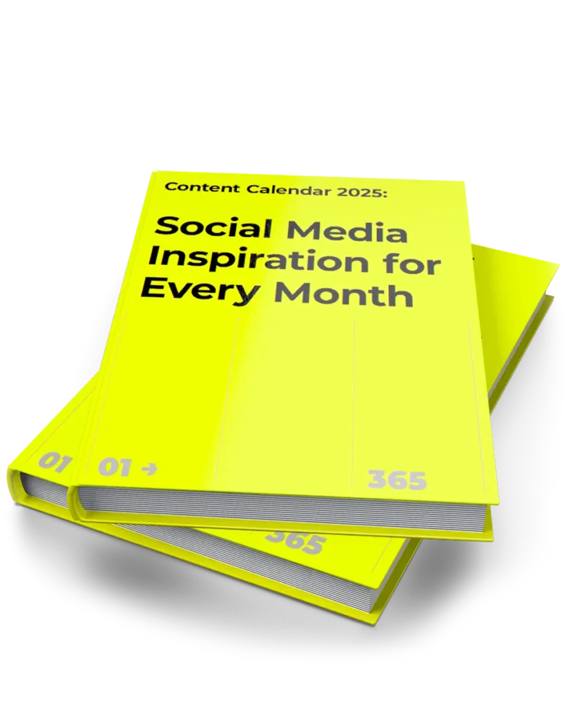 social media content calendar