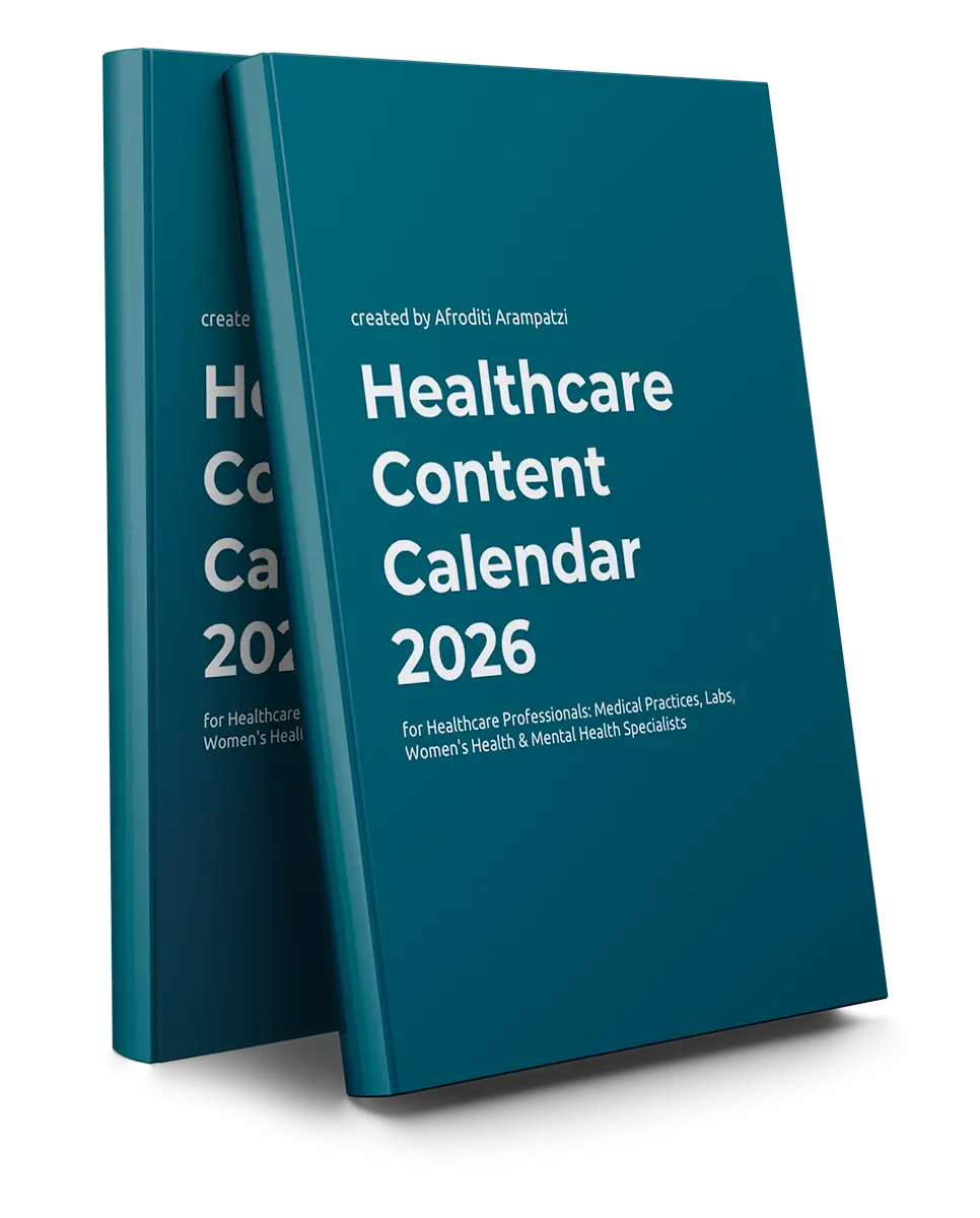 healthcare content calendar 2026